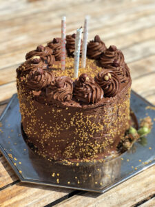 Gâteau chocolat noisettes