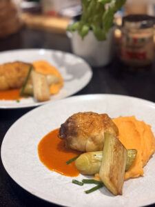 Ballotines de poulet farcies au chorizo, tomates séchées et mozzarella